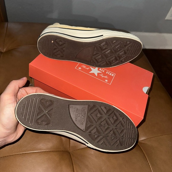 Converse Chuck 70 Yellow High Top Shoe - Picture 3 of 4